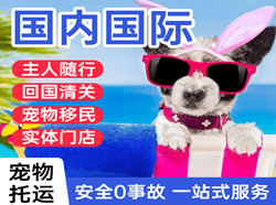 重庆巫山国际宠物托运 【国